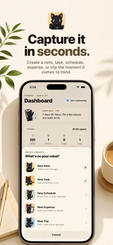 Panther : Private Life OS screenshot 2