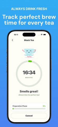 Demly: Tea Reminder & Timer screenshot