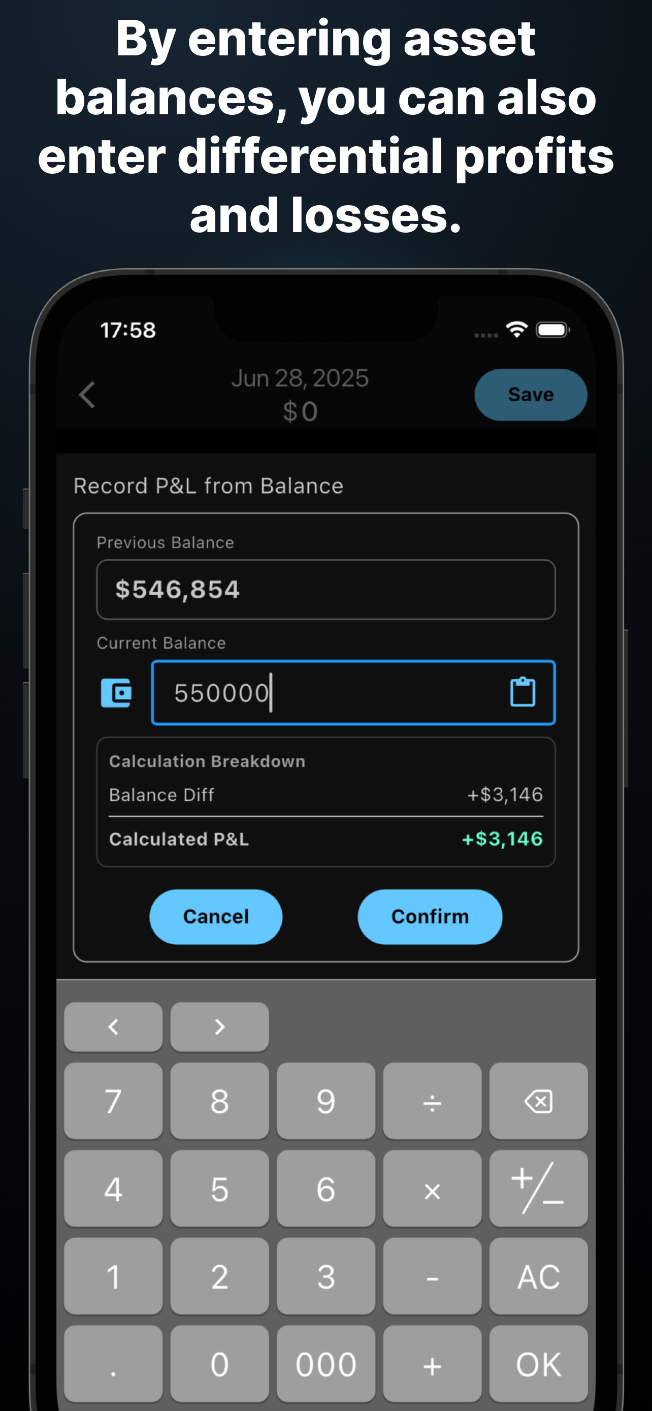 Trade Memo - Investment Log