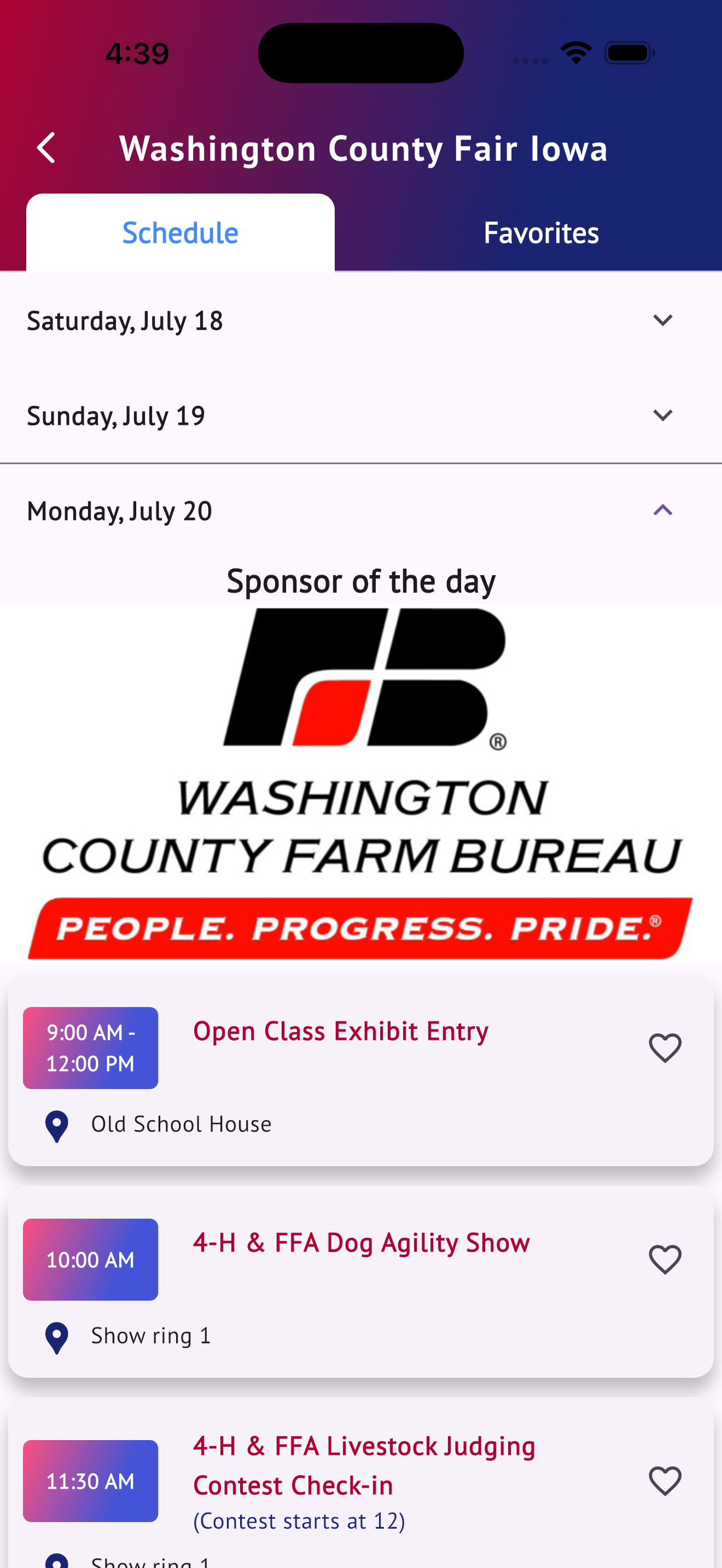 Washington County Fair Iowa