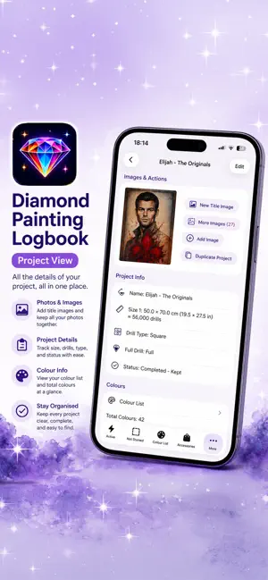 Diamond Painting Logbook 截图