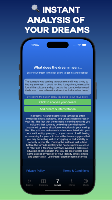DreamRecaller: Analyze Dreams Screenshot
