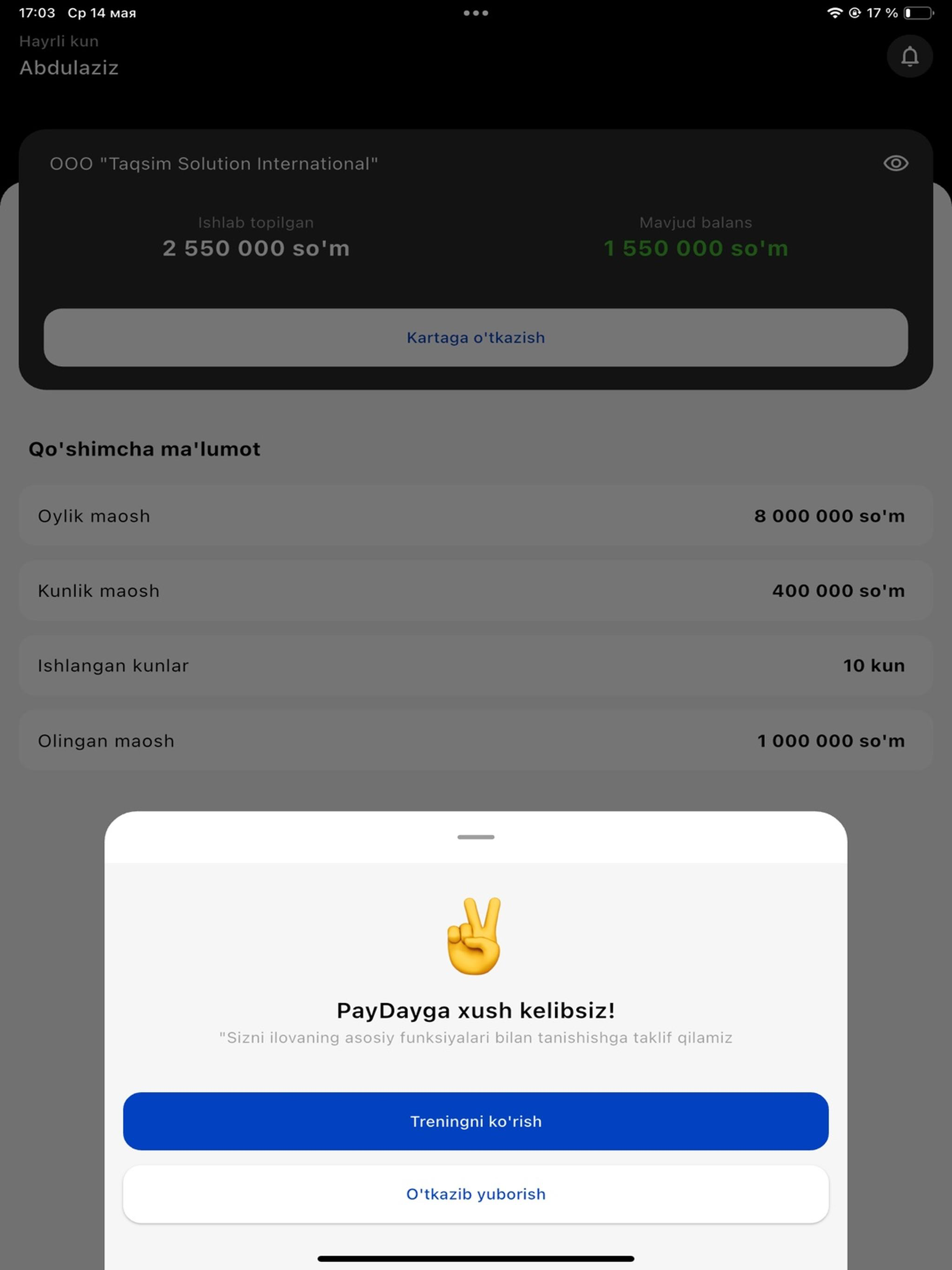 Taqsim Oylik