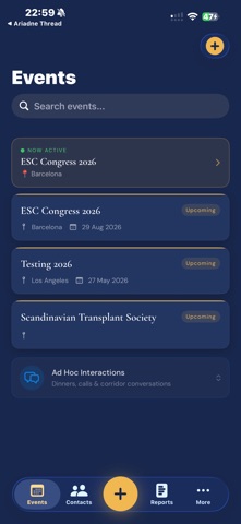 Ariadne Thread screenshot
