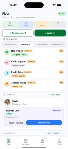 AppSeshn screenshot