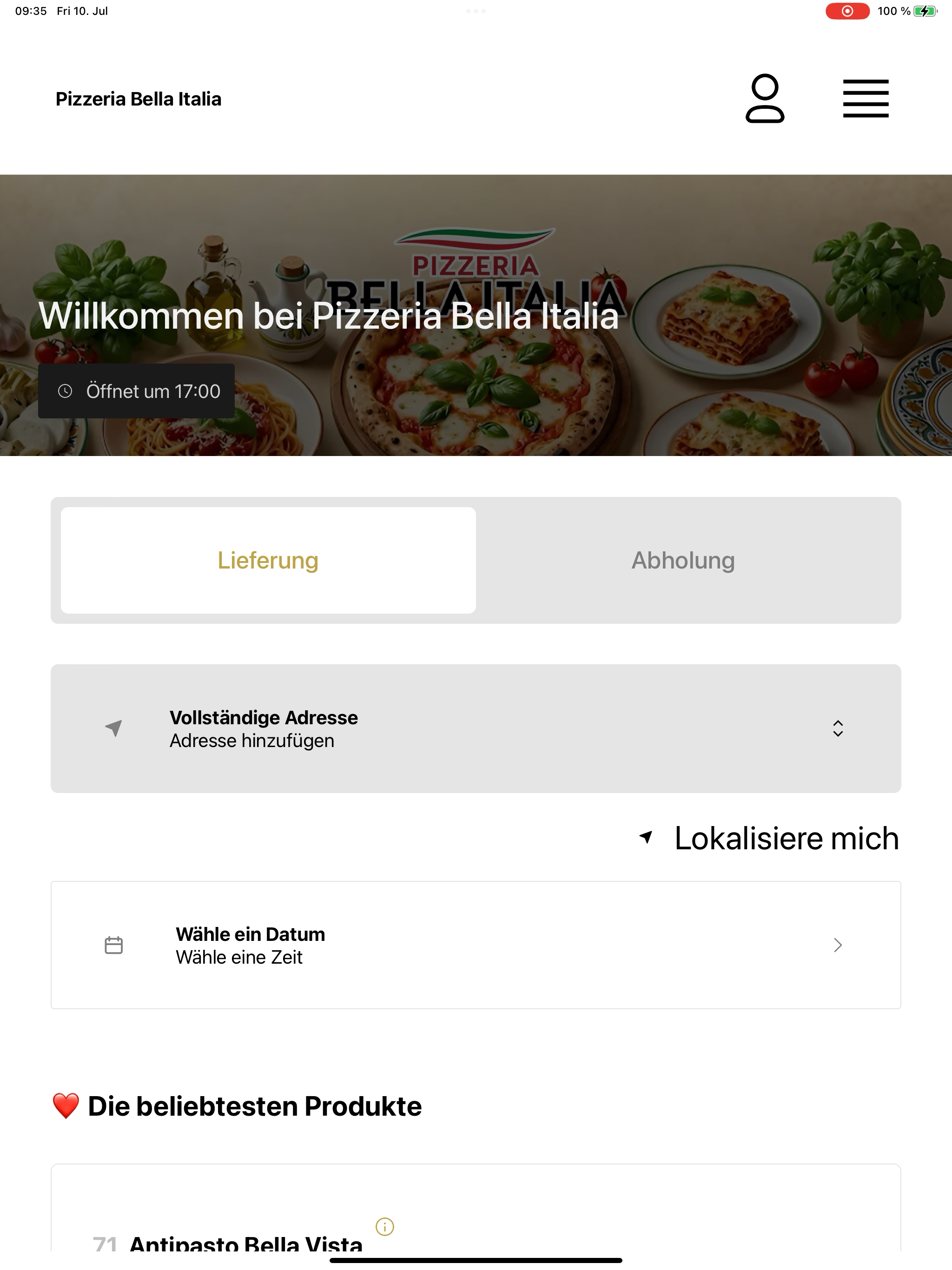 Pizzeria Bella Italia DEU screenshot 10
