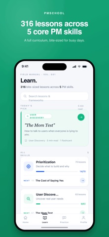 PMSchool - Product skills screenshot