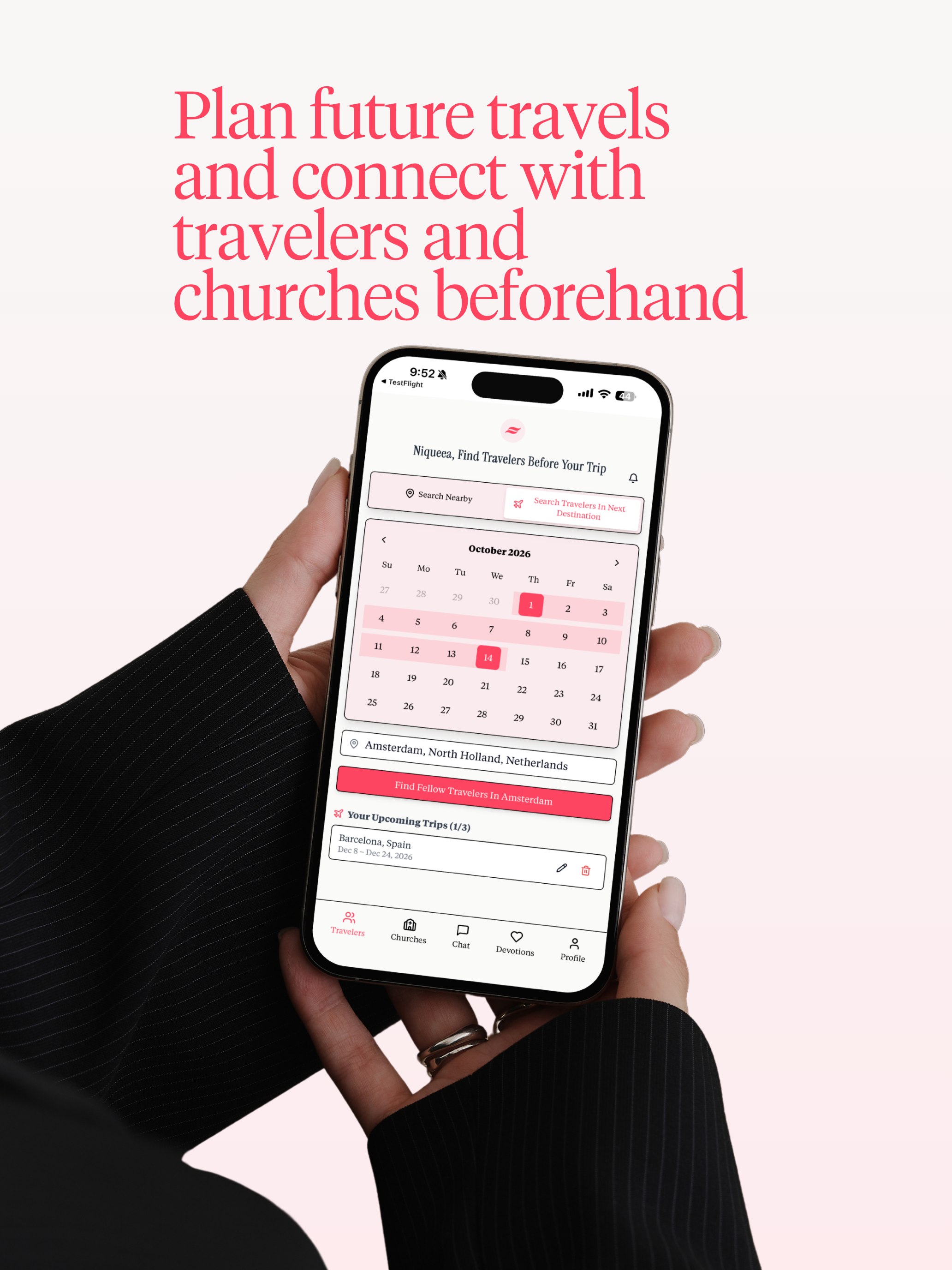 HelloFellow: Christian Travel screenshot 9