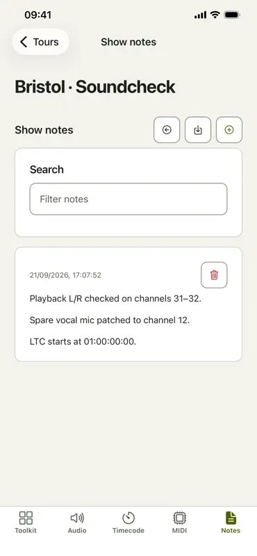 Side Stage Audio Tools screenshot 4 of 6