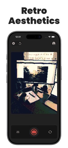 Retro Pixel Camera - Pixelado iPhone screenshot