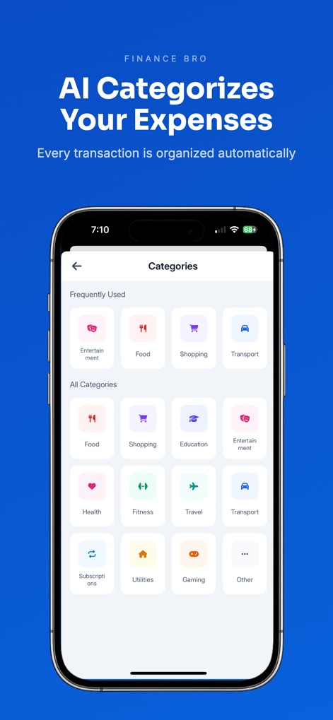 Finance Bro: Track Expenses - Finance App | MWM