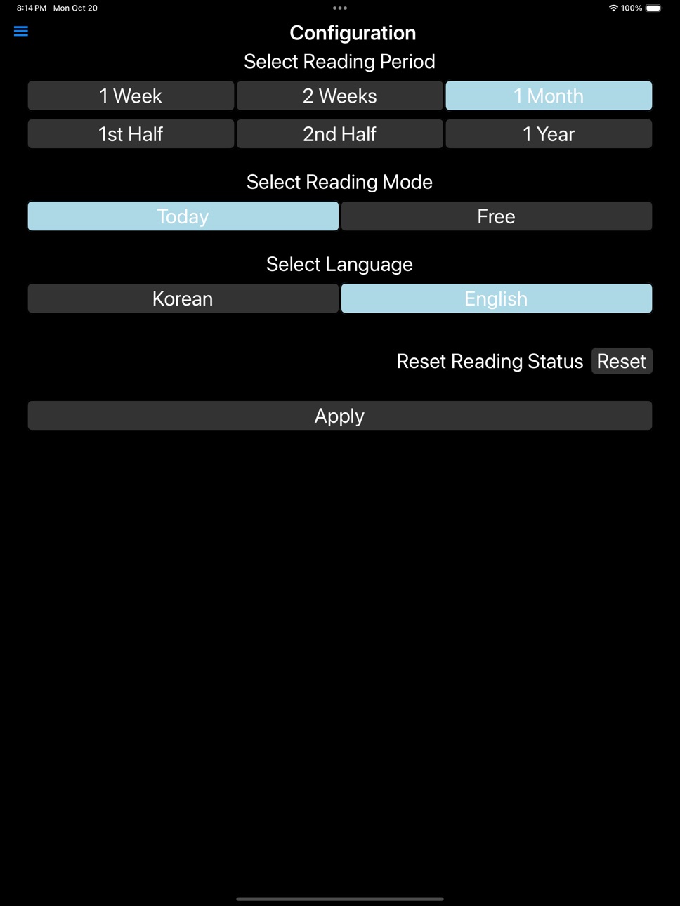 iPad screenshot