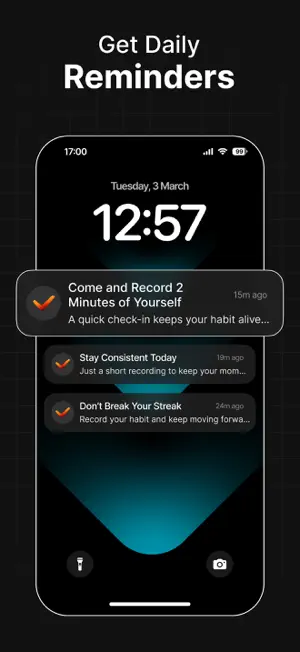 HabitCam: Video Habit Tracker screenshot 4