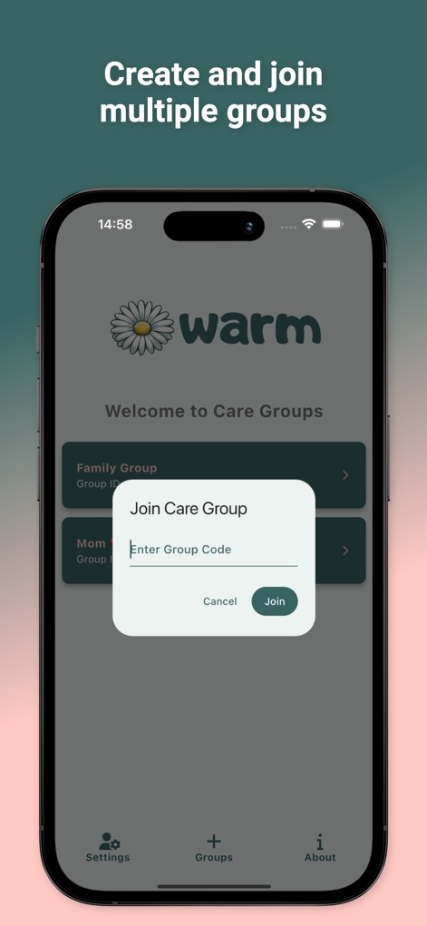 Warm - care planning - Lifestyle App | MWM