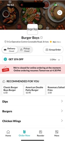 Burger Boys. Screenshot 2 of 4