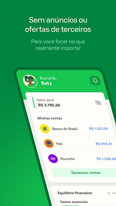 Screenshot #1 pour Organizze Budget Planner
