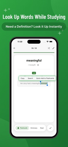 Simple Flashcards: Learn Vocab Screenshot 6 of 8