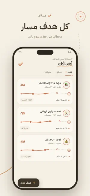 مسارك - منظم مهام ذكي screenshot 3