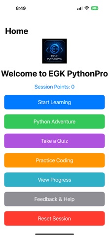 EGK PythonPro screenshot