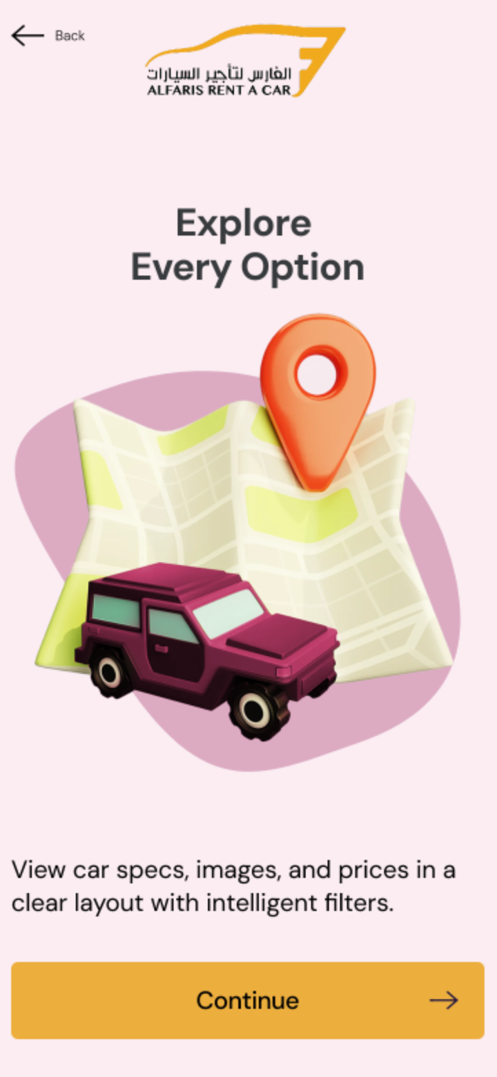 Alfaris Rent A Car screenshot 2