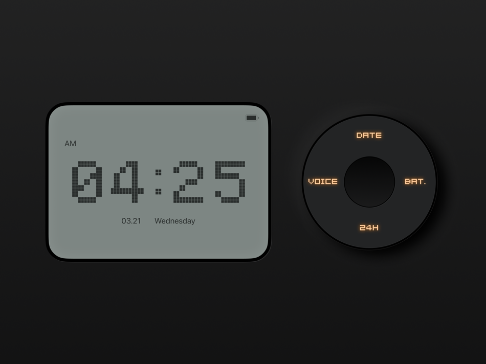 #3. Air Clock - Flip Clock Widget (macOS) di: 志远 冯