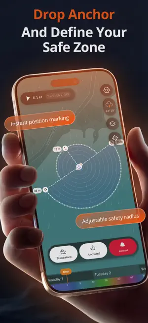 Seahorse Anchor Alarm screenshot 2