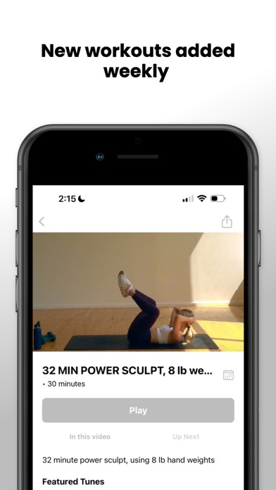 REFINE: Workouts + Wellness Screenshot