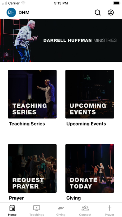 Darrell Huffman Ministries Screenshot