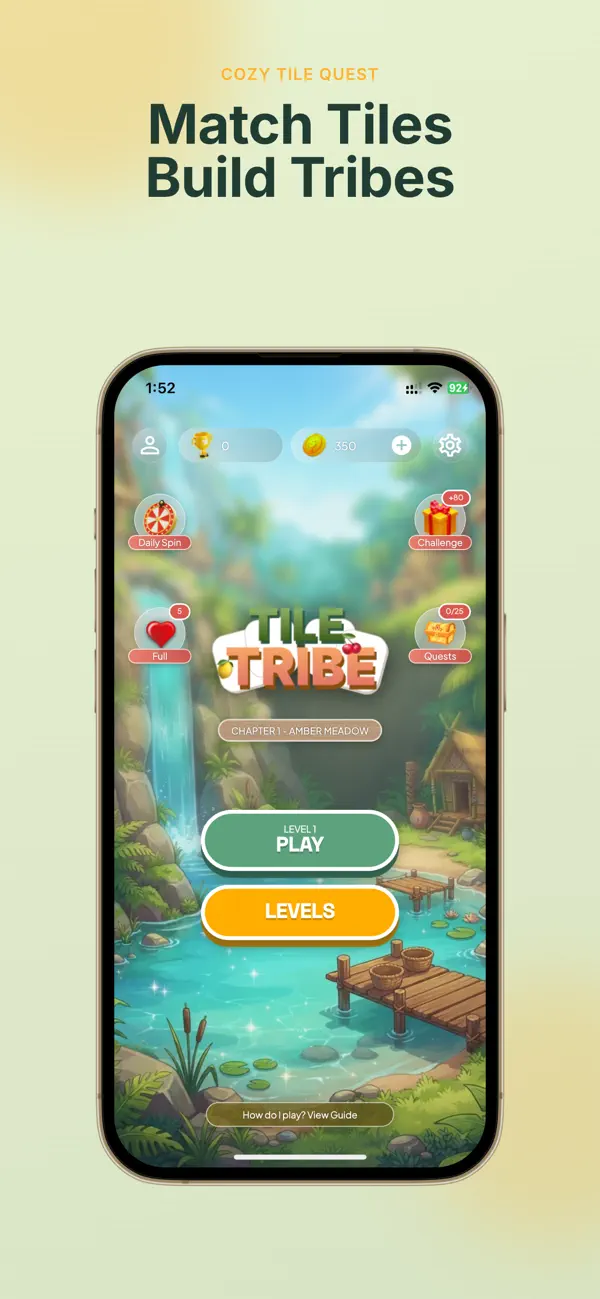 Screenshot #1 pour TileTribe: Match 3 Puzzle