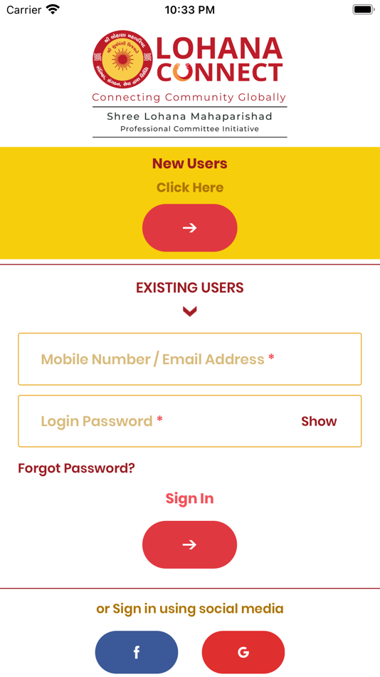 #3. Lohana Connect (iOS) 由: Shree Lohana Mahaparishad
