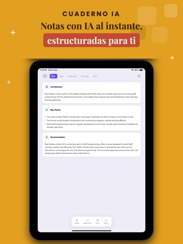 AI Notebook - Quiz LM y Notas iPad screenshot 3