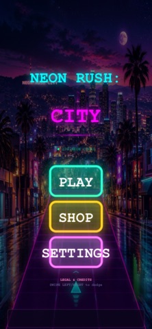 Neon Rush City Screenshot 6 of 9