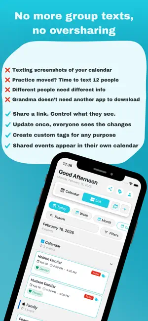 Capacitly: Calendar Sharing screenshot 2