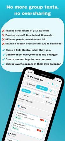 Capacitly: Calendar Sharing Screenshot 2 of 7