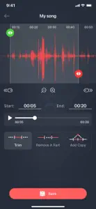 Mp3 Cutter - M4a, Music Cutter screenshot #2 for iPhone