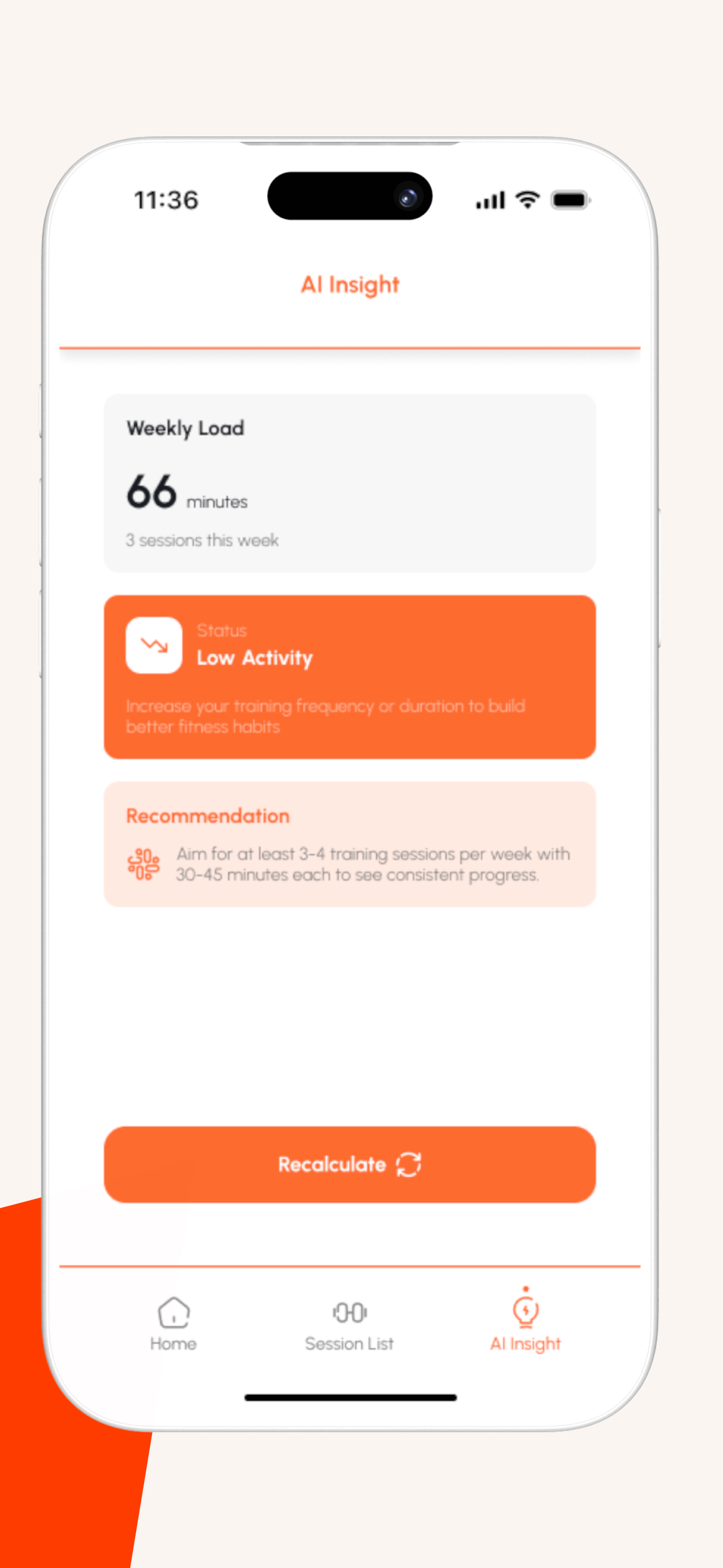 Betana: AI Sports Profile screenshot 6