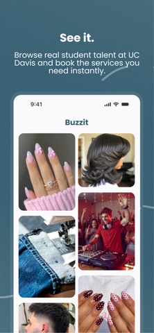 Buzzit: Student Marketplace iPhone screenshot