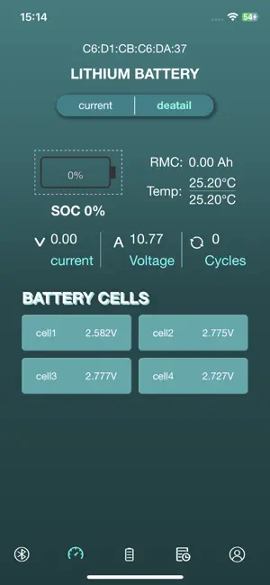 lithium connect screenshot 2