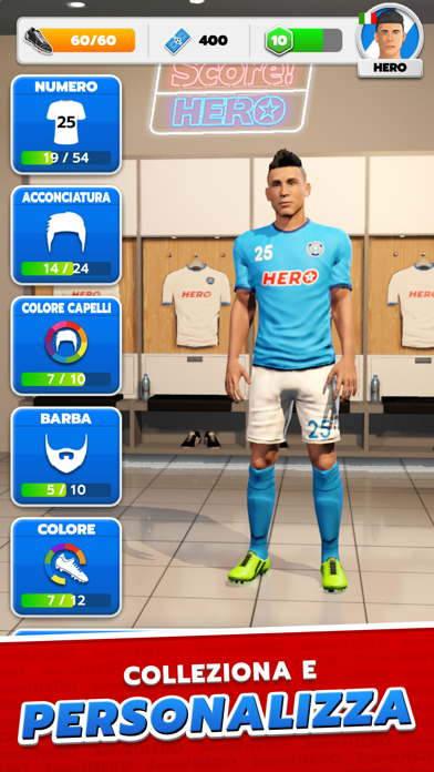 Score! Hero iOS Mod IPA screenshot 1 - iOS game interface
