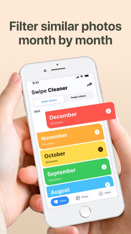 #1. Swipe clean- photo cleaner (iOS) 由: Phong Nguyen