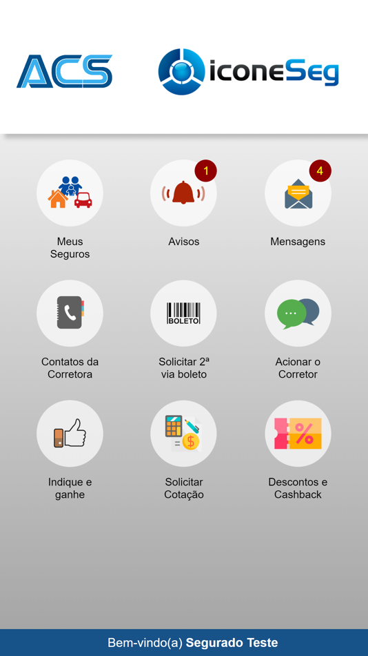 #1. ACS (iOS) 由: IconeSeg TI - Ltda