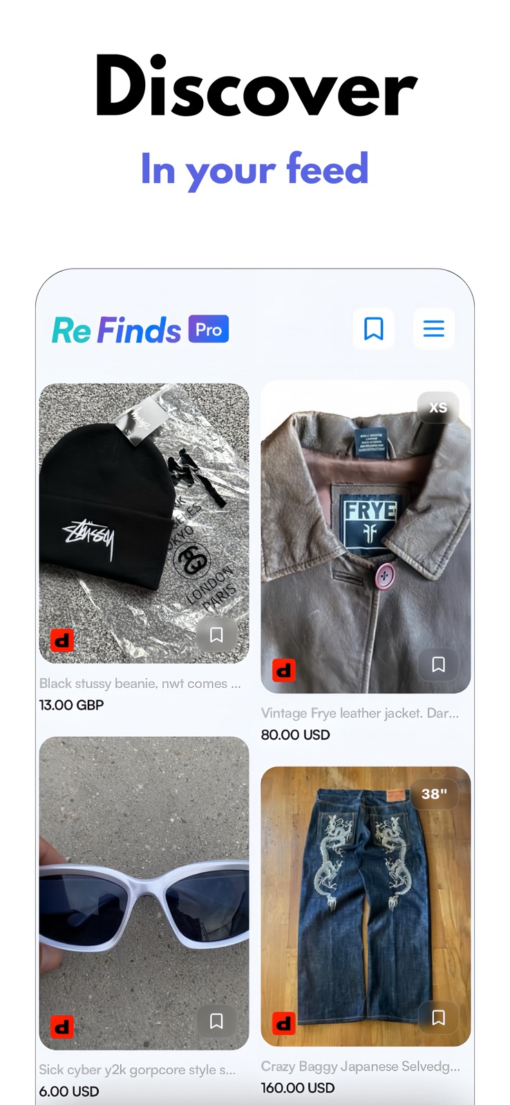 Refind: Find clothes by photo iphone screenshot 4