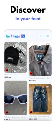 Refind: Find clothes by photo screenshot