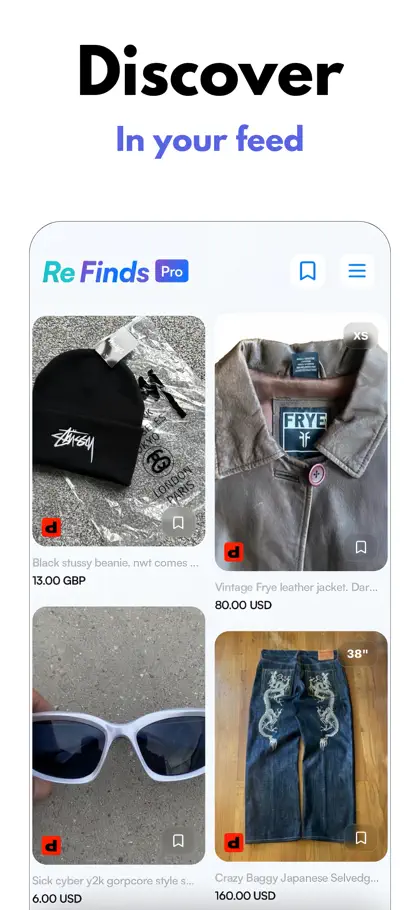 Screenshot 4 di 4 di Refind: Find clothes by photo