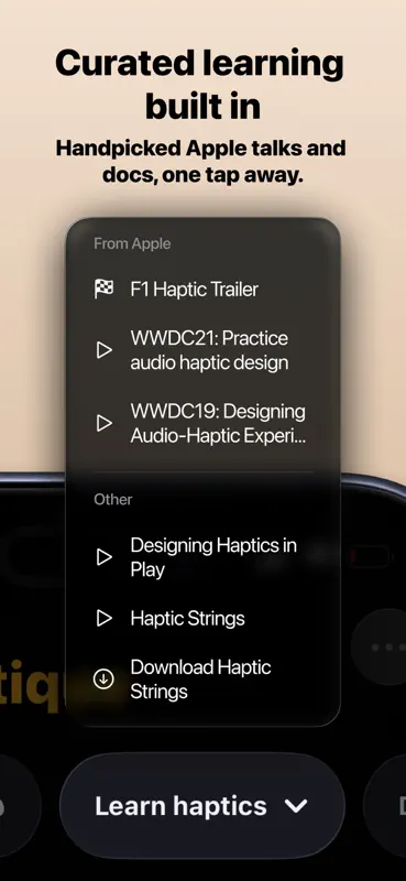 Haptique - Haptic Explorer screenshot 3 of 4
