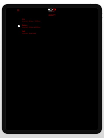 Inspire Digital Radio iPad screenshot
