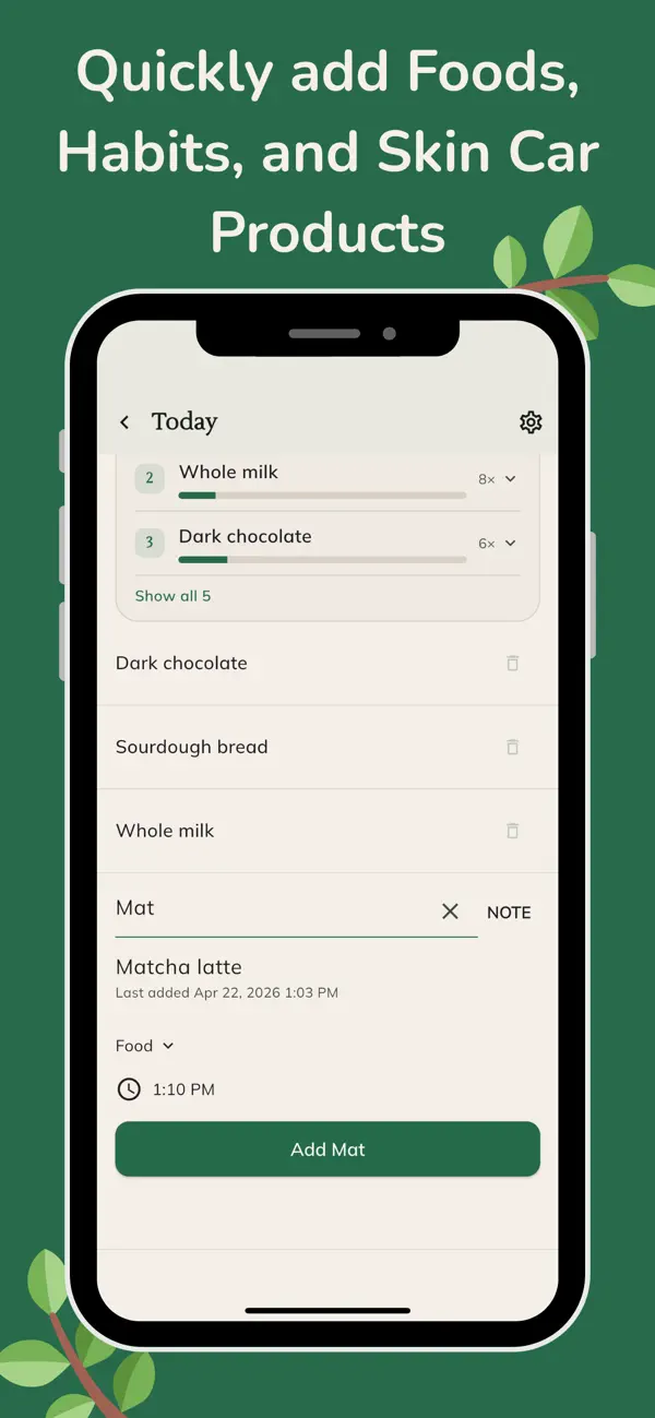 Screenshot #1 pour Perioral Buddy: Trigger Finder