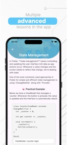 Learn Flutter App screenshot