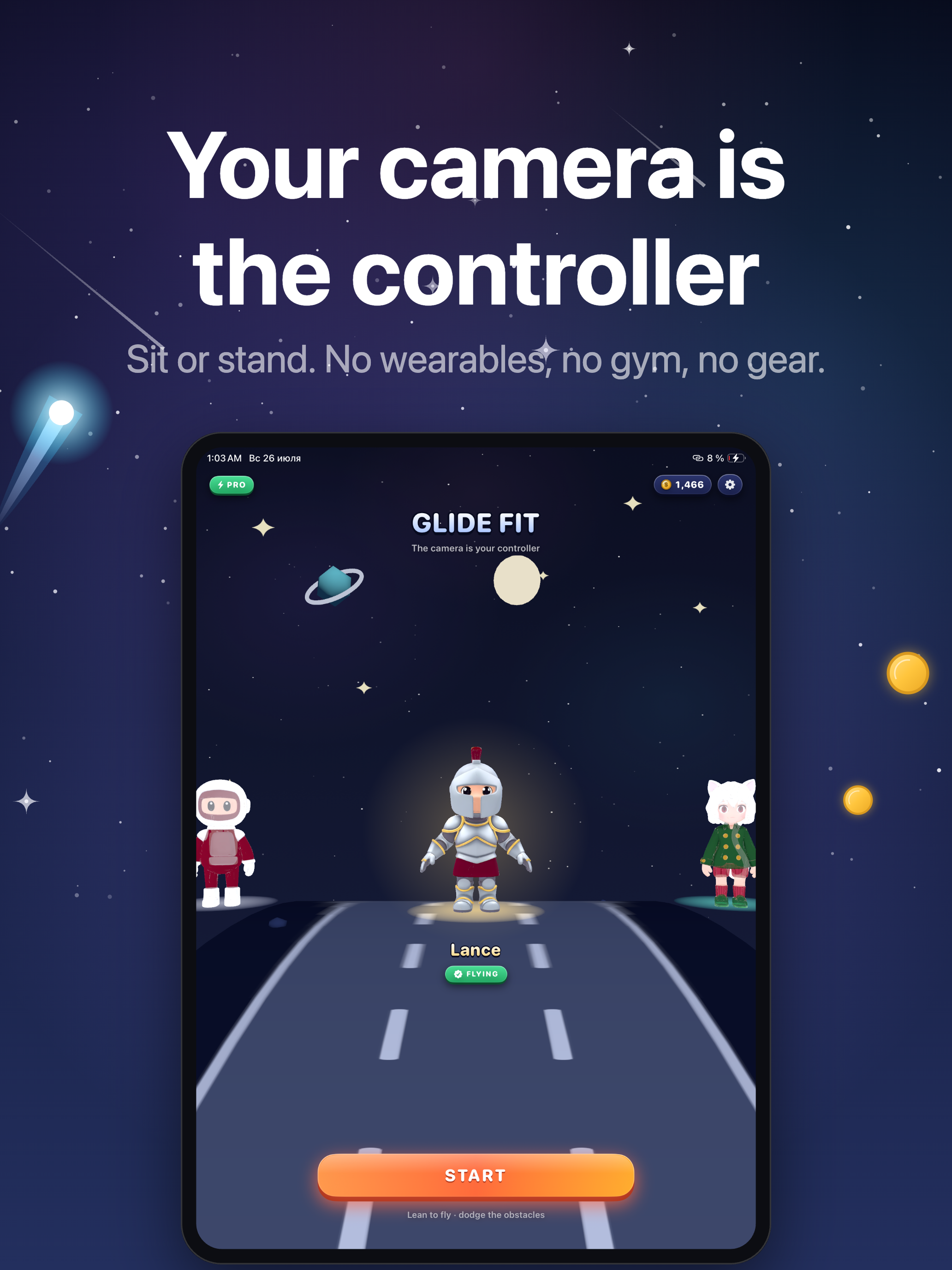 Glide Fit: Move Workout Game screenshot 6