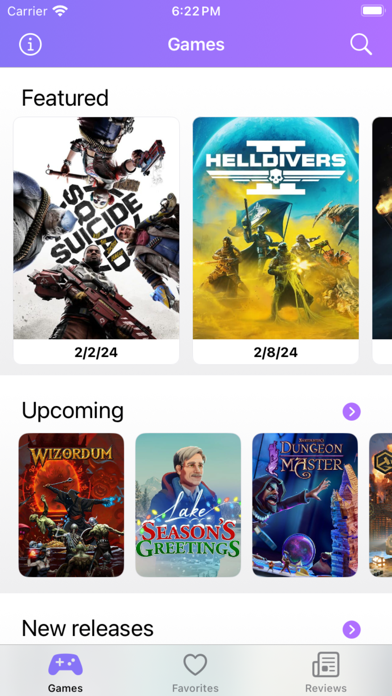 GamingBuddy: Discover & Track Screenshot